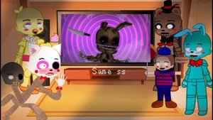 Fnaf 2 react to Fnaf memes // Afton family memes // FNAF GC