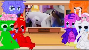 Garten of Banban React To Stinger Flynn Become a Monster? II Gacha Club II My AU II