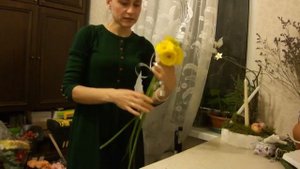 Уход за герберой. Срез. Подготовка к продаже и хранению в магазине.