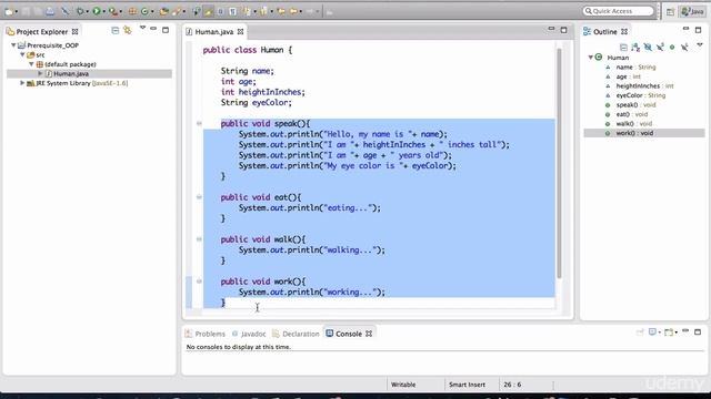 Practical Data Structures & Algorithms in Java + HW : Intro to OOP Class & Object смотреть онлайн