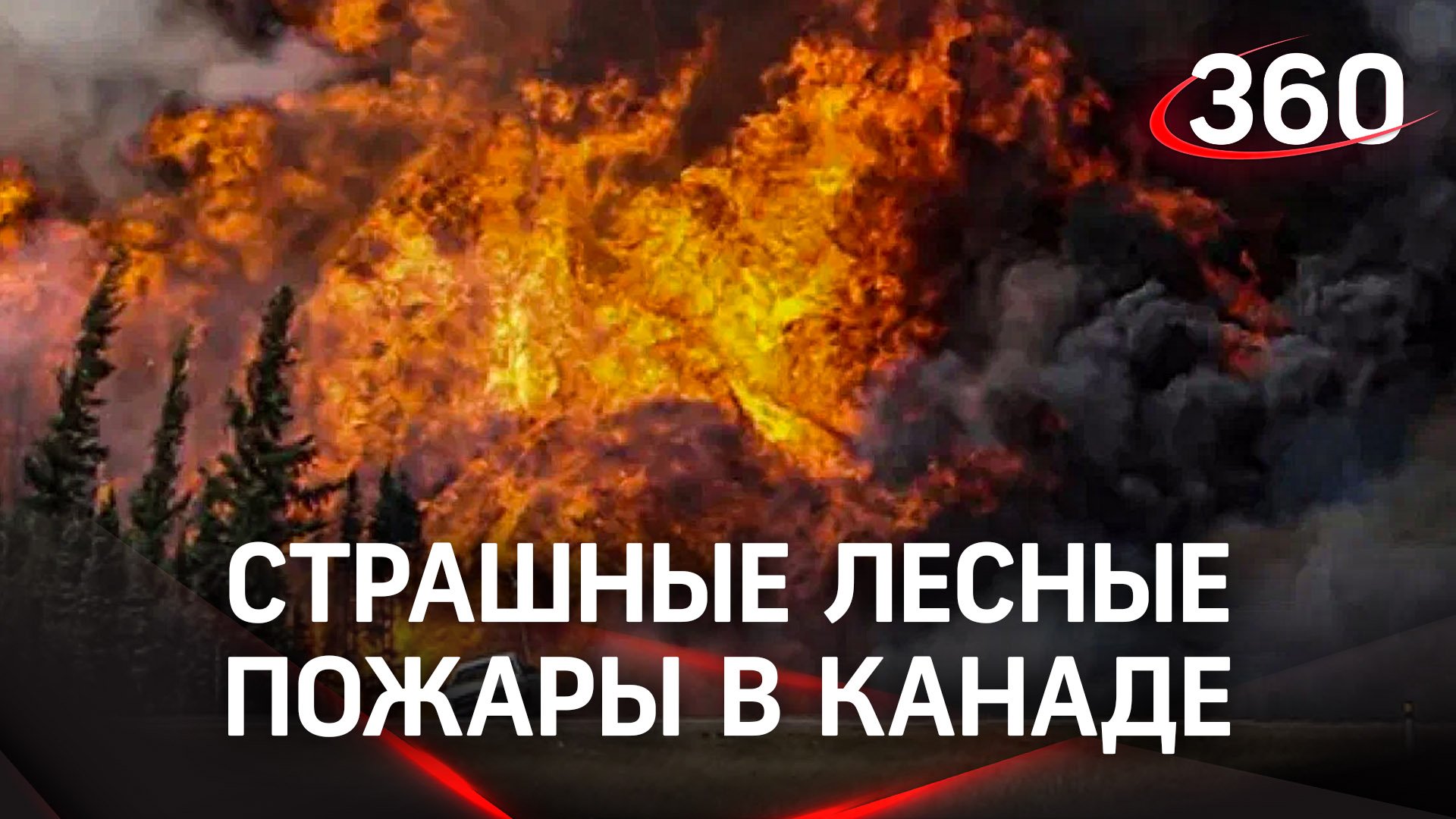 Лесные пожары испепеляют Канаду. Самая массовая эвакуация в истории страны. Тысячи бездомных