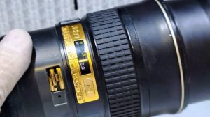 объектив ушатали, но я его поправил.Nikon AF-S NIKKOR 24-70mm f/2.8G ED