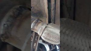 пятое завершающая часть ставим глушитель opel vectra b с приоры