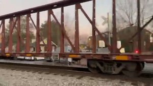 Американские поезда! Они такие! Граффити! #сша #usa #атланта #atlanta #train #поезд