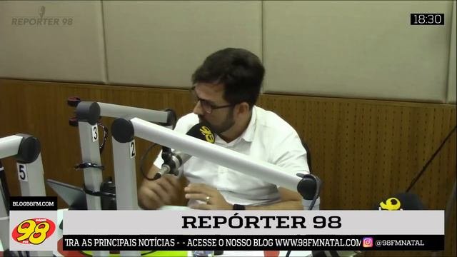 Repórter 98 - 21/03/2019 - Marcelo Barbosa E Péricles Medeiros