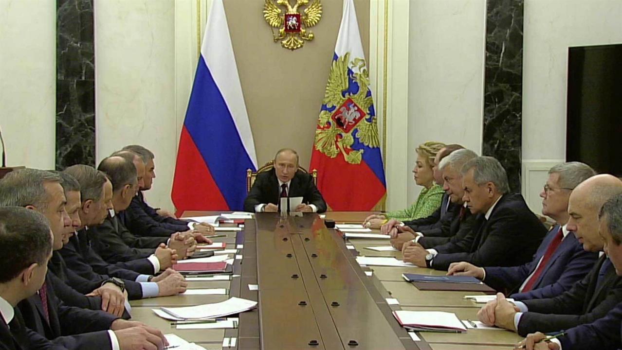Владимир Путин обсудил с членами Совета безопасности России меры борьбы с киберугрозами