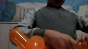 Как сделать пуделя и мечь  из шариков