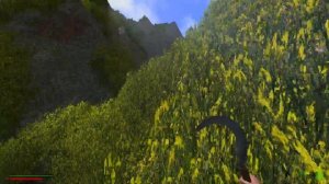 Rising world часть 4 пещеры