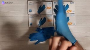 Перчатки хозяйственные (винил/нитрил)Китай