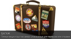 Багаж. Толковый Видеословарь русского языка