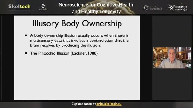 Мел Слейтер на NCHHL-2020 | Samara Neuroweek смотреть онлайн