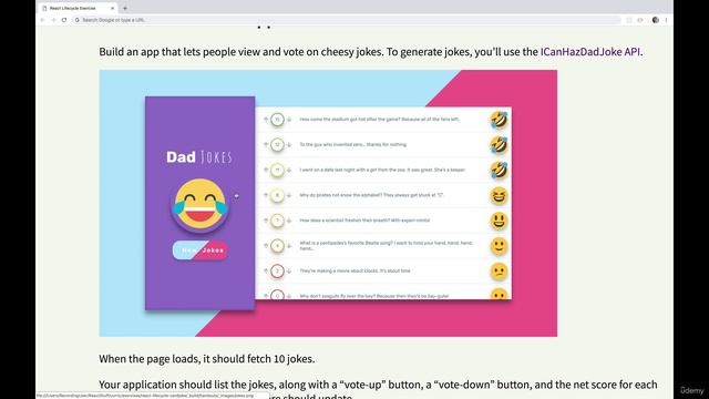 19 - Building the Dad Jokes App смотреть онлайн