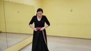 как завязать индийское сари