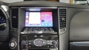 Infiniti QX50 QX60 QX70 QX80 2014 2015 2016 2017 wireless CarPlay Android Auto Demo VLine VL2 NIS9