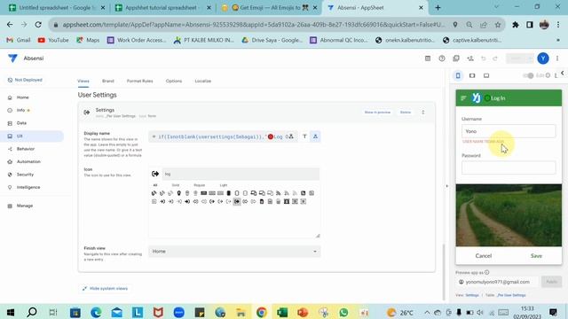 Membuat Login dan Logout dengan User Settings di AppSheet | #AppSheet смотреть онлайн