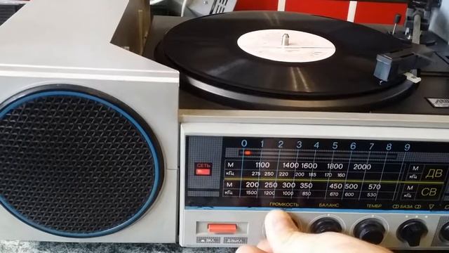 Проигрыватель пластинок "Вега рэ-301С" смотреть онлайн