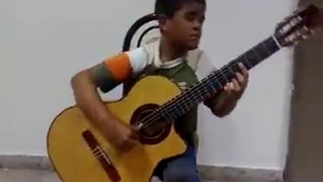 Божественное исполнение титаника на гитаре смотреть онлайн