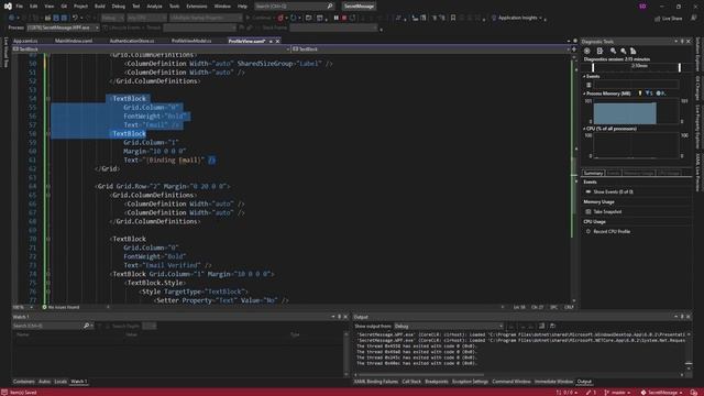 View Profile - WPF + FIREBASE AUTHENTICATION #9