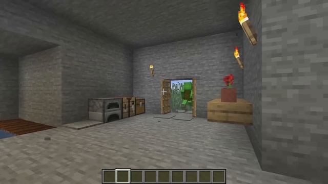 I Hacked My Friend's Secret Base In Minecraft смотреть онлайн