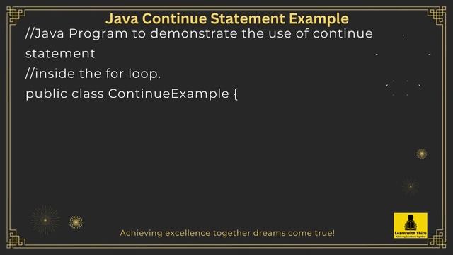 30 Second java code to Continue Statement! смотреть онлайн