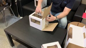 Сравнение коробок для тортов.