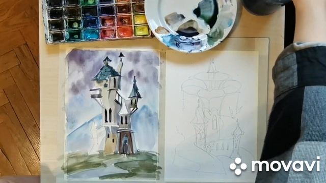 Дворец доброй волшебницы и замок злого колдуна. смотреть онлайн