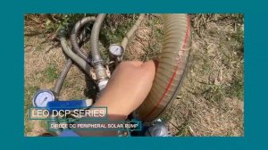 Solar Water Pump  DCP display at LEO Group