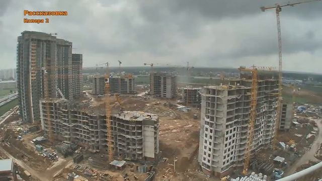 Строительство Переделкино Ближнее. Запись с web камеры. 20 мая - 26 мая 2013г. смотреть онлайн