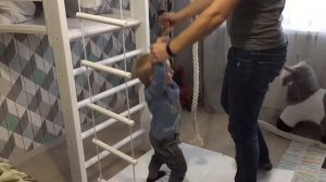 Шведская стенка с турником #6