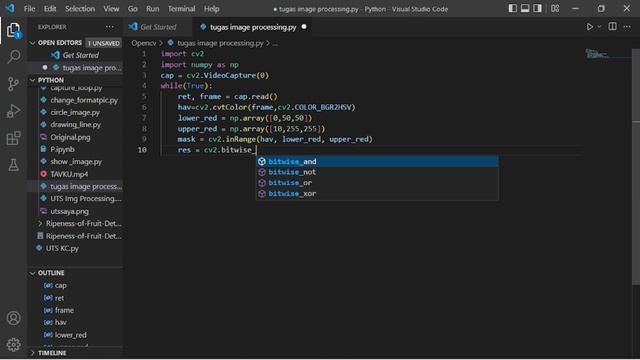 Image Thresholding Opencv Python || Teknik dasar deteksi warna sederhana