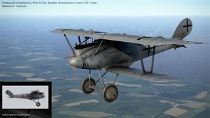 Немецкий истребитель Pfalz D IIIa. Варианты краски.