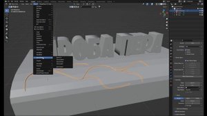 Как создавать плющ или виноградную лозу в Blender