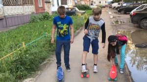 ВЛОГ: КТО КРУЧЕ Катание на Пенни Борде Penny board + Велосипед + Самокат УФА VLOG