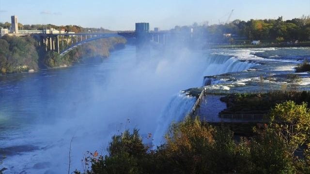 Самые большие водопады в мире. Водопад Ниагара