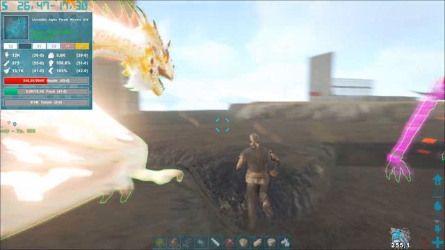 ARK Survival мод AG Reborn, серия #10. Тотальная зачистка ущелья Виверн и покорение морских глубин.