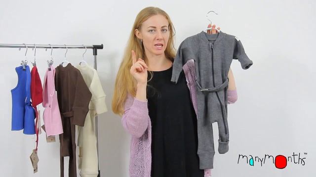 -‘๑’- ТермоКомбинезон из Шерсти Мериноса ManyMonths - обзор смотреть онлайн