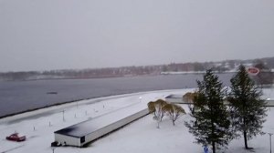 Швеция 70. Первый снег. Пришла зима. Сегодня север Швеции.