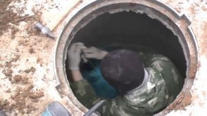 Септик из колец назвали септик Бобёр - первые запуск бора.