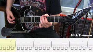 HOW TO PLAY ''ALL OUT LIFE'' (Live) by SLIPKNOT | Guitar Lesson w/ Tabs