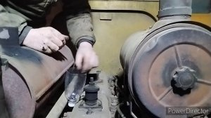 Ремонт погрузчика.снимаю форсунки,ремонтирую печку и т.д. #алекс_юстасу #ремонт #погрузчик