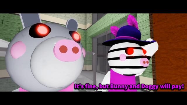 PIGGY - THE MOVIE 3: ZIZZY AND DAISY vs BUNNY AND DOGGY (Roblox Piggy) смотреть онлайн