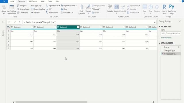 How to Remove BLANK columns in Power Query Power BI