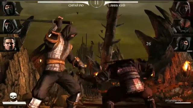 Лаги Mortal Kombat X на iPhone 6 смотреть онлайн