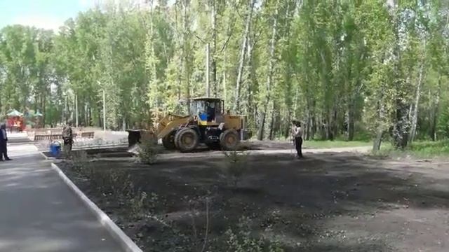 Благоустройство в парке.mp4 смотреть онлайн