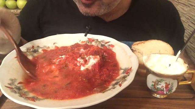 MUKBANG BORSHCH | МУКБАНГ БОРЩ смотреть онлайн