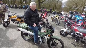 HONDA CT125 TRAIL , HUNTER CUB , FIRST RIDE on KERMIT