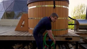 УЛИЧНАЯ КУПЕЛЬ ДЛЯ ГЛЭМПИНГА диаметром 1,93см. Модель GoodWood SPA