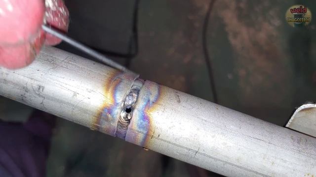 Tig Welding Stainless Steel Small Bore Pipe _ 5G Keyhole Techniques _ 1 Inch SCH