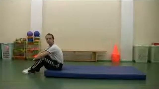 Стойка на лопатках Берёзка.