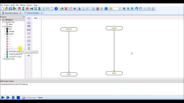 Simulation of Raspberry Pi with camera in Proteus смотреть онлайн